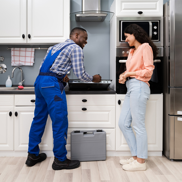 what kind of warranty do you offer on your cooktop repair services in Upland PA